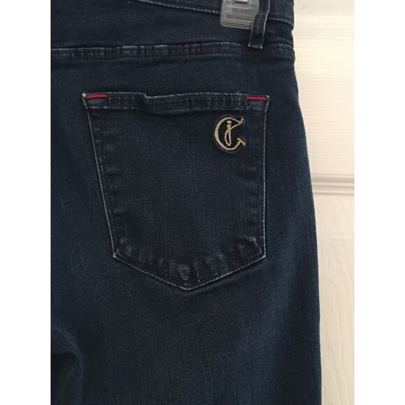 CJ By Cookie Johnson Size 26 Joy Leggings Dark Wash Jeans - Picture 4 of 4